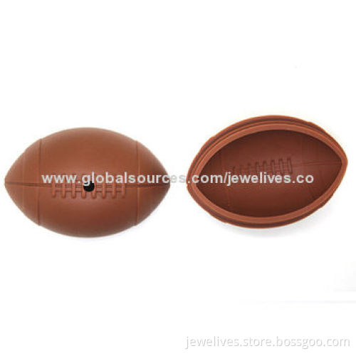 Rugby Silicone Ice Ball Mold, 100% Food Grade Silicone